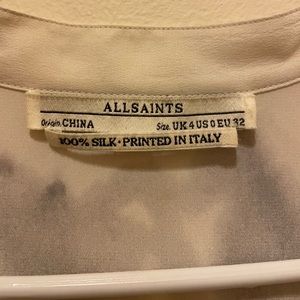 All Saint 100% Silk Dress